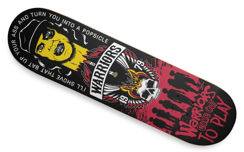 Warriors Skateboard