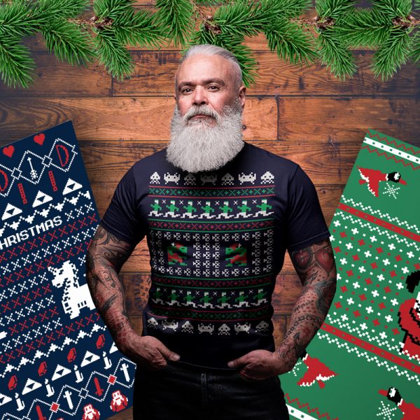 atari christmas sweater