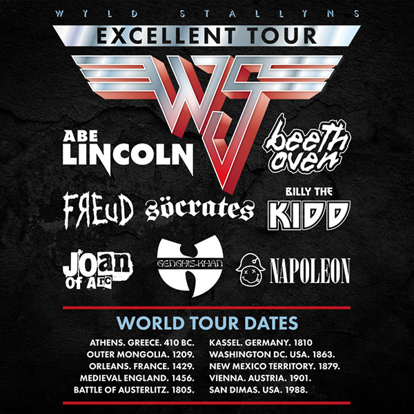 Wyld Styallyns Be Excellent Tour T 