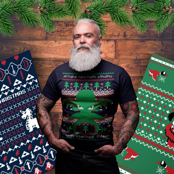 cthulhu christmas sweater