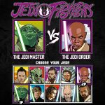 Jedi Fighters Windu Yoda T-Shirt