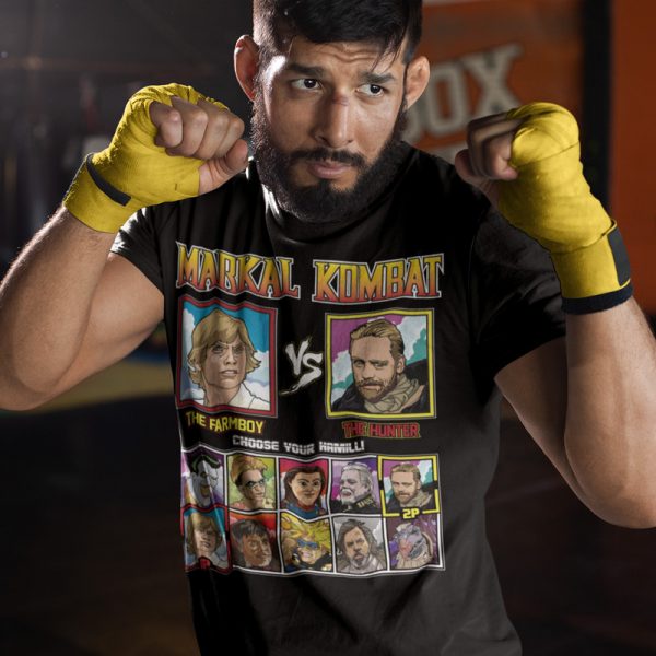 Markal Kombat Farmboy Hunter fighter tee