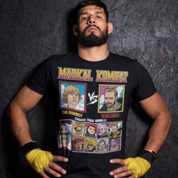 markal kombat farmboy hunter fighting series t-shirt