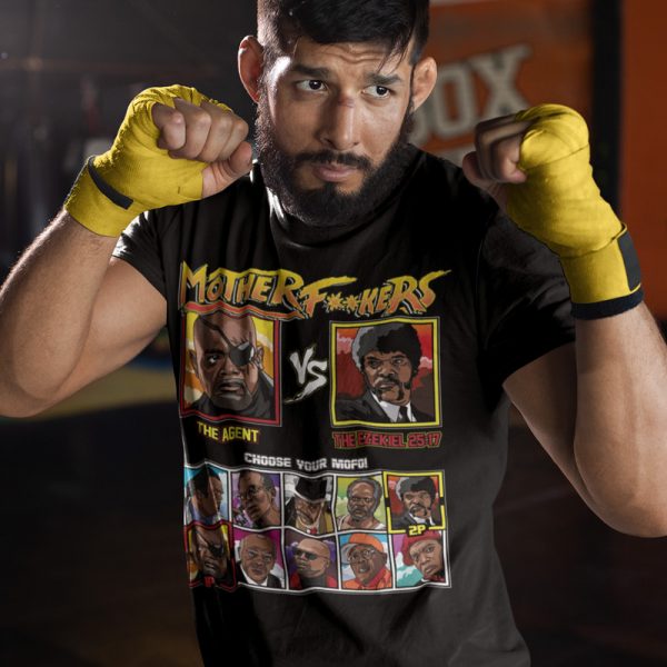 Motherf**kers Agent Ezekiel fighter tee