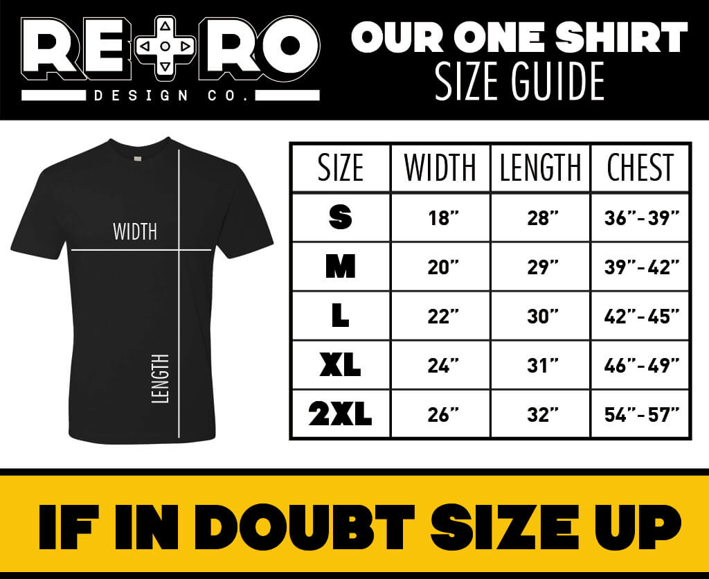 T-Shirt Size Guide