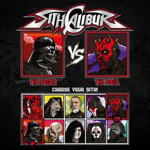 Sith Calibur Fighting Tee