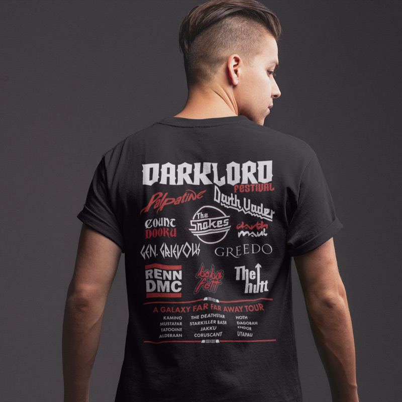Darklord Festival T-Shirt - Double Sided - Retro Design Co.