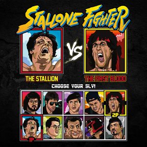 stallone fighter shirt