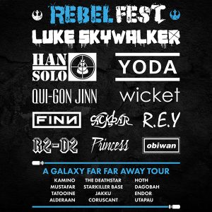 STAR WARS Rebel Festival Tee Full Back