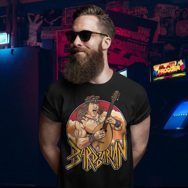 Bardbarian Conan Arnie Tee Shirt