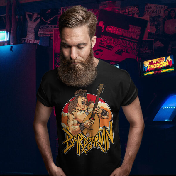 Bardbarian Conan Arnold Tee Shirt