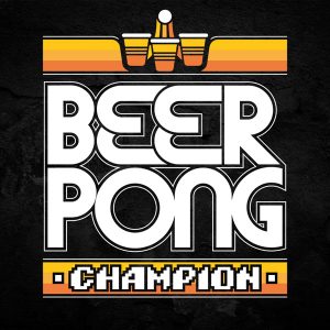 Beer Pong Champion T-Shirt ATARI