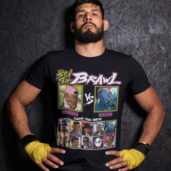 Bel Air Brawl - Fresh Prince vs Aladdin Genie Tee