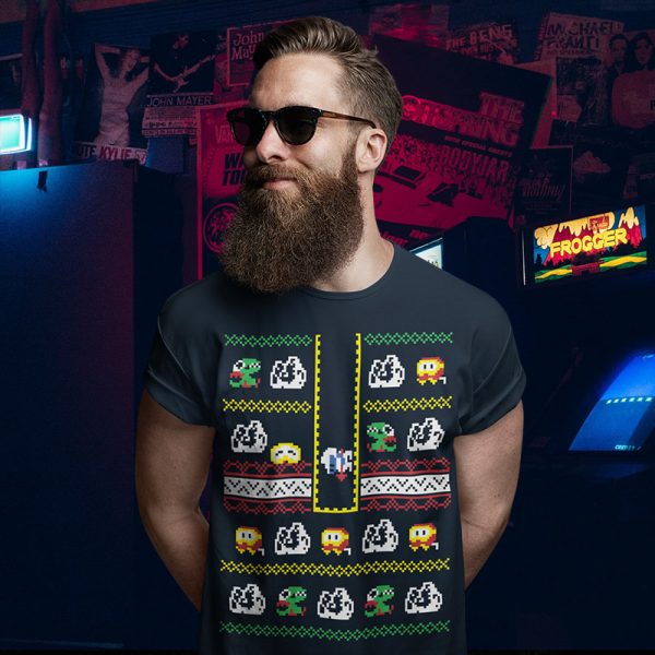 Dig Dug Arcade Christmas Sweater T-Shirt