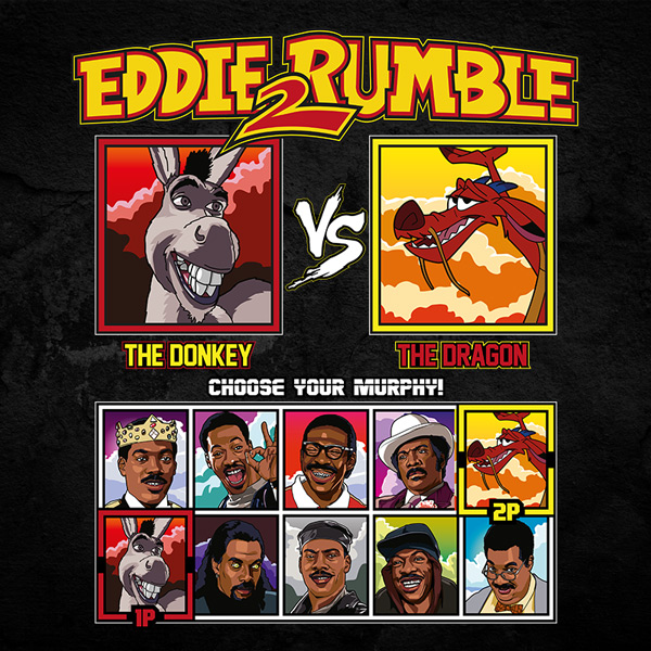 Eddie 2 Rumble Donkey vs Mushu