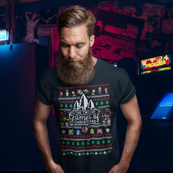 Gamer Christmas Sweater Tee