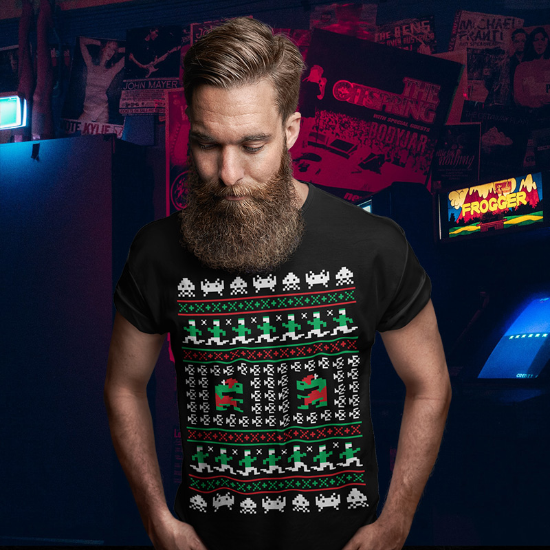 Games of Christmas Past ATARI Christmas Sweater T Shirt