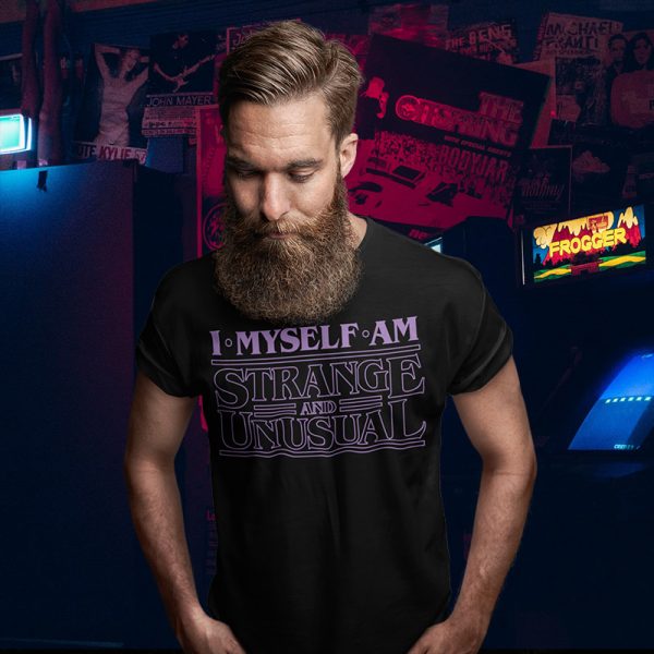 I Myself Am Strange & Unusual Beetlejuice T-Shirt