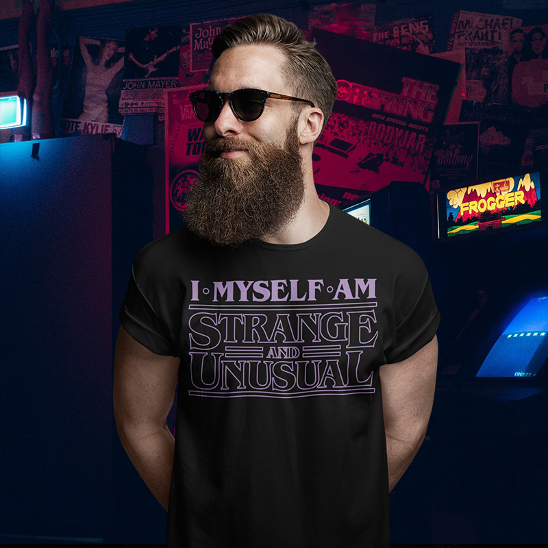 I Myself Am Strange Unusual Retro Co.