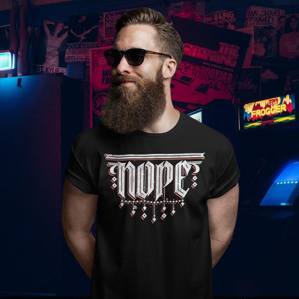 Nope Typography T-Shirt