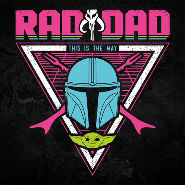 Mandalorian father's day sales shirt