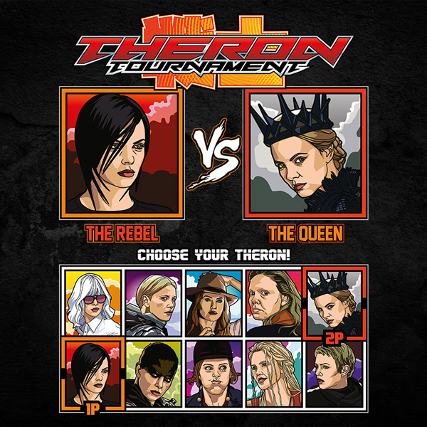 Charlize Theron Tournament Fighter - Aeon Flux vs Snow White