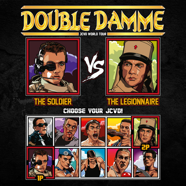 Double Damme JCVD - Universal Soldier vs Legionnaire