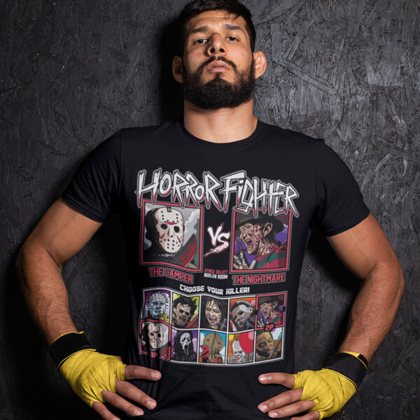 Horror Fighter - Friday 13th vs Nightmare on Elmstreet T-Shirt