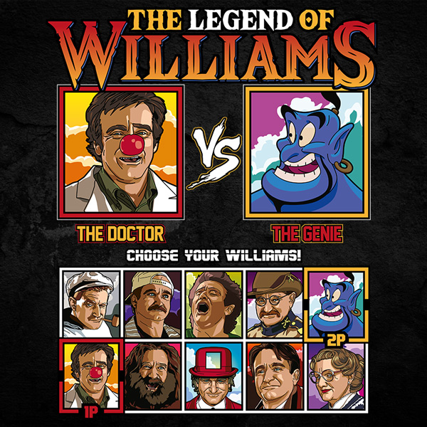 Robin Williams Fighter - Patch Adams vs Aladdin Genie