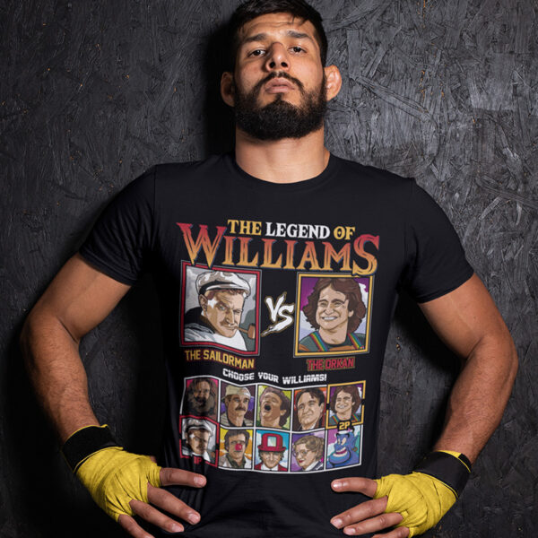 Robin Williams Fighter - Popeye vs Mork Tee