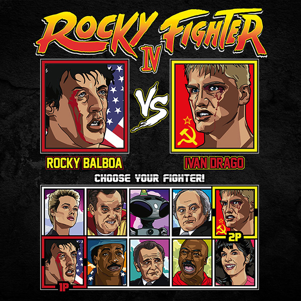 Rocky 4 Fighter - America vs Russia (USSR)