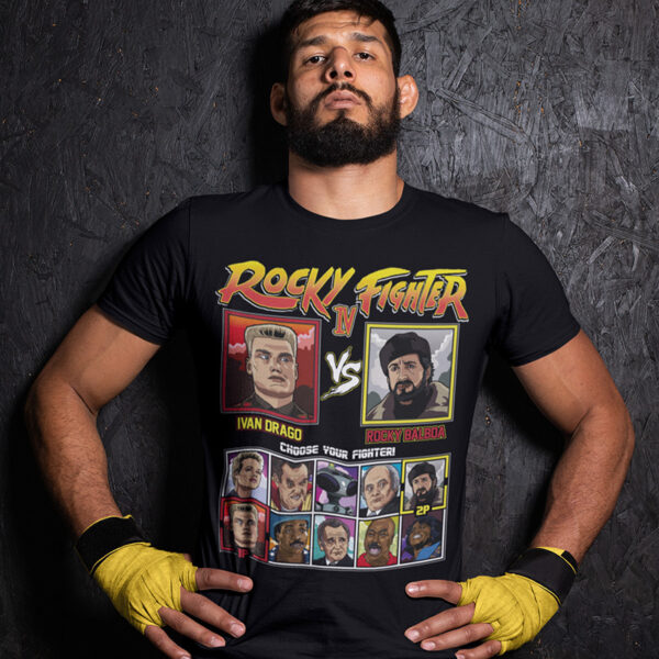 Rocky 4 Fighter - Drago vs Rocky Montage TShirt