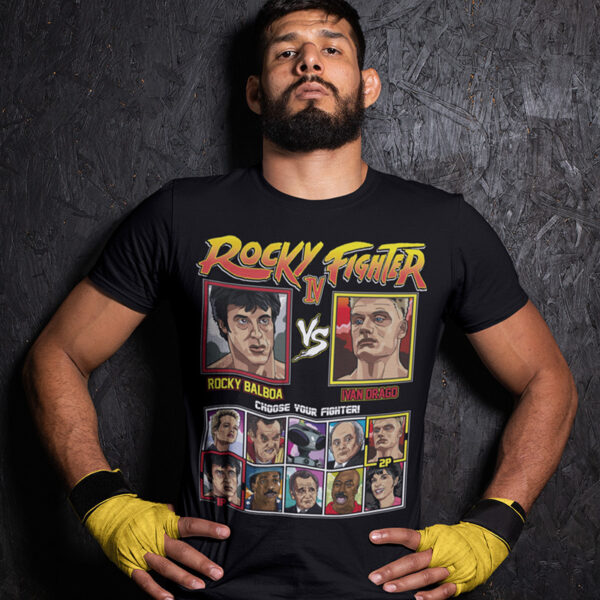 Rocky 4 Fighter - Rocky vs Drago TShirt