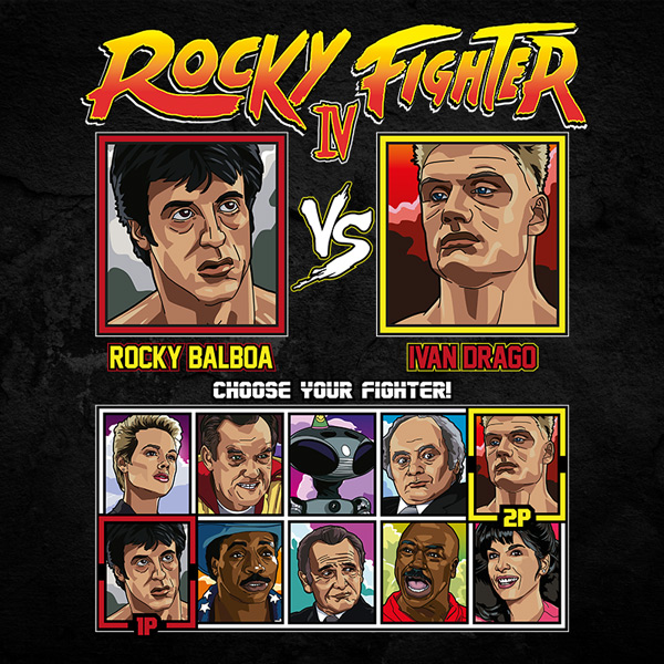 Rocky 4 Fighter - Rocky vs Drago