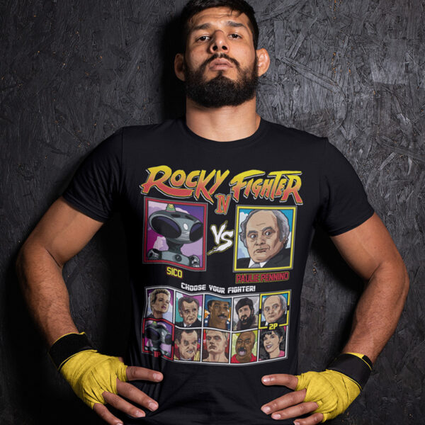 Rocky 4 Fighter - SICO vs Paulie TShirt