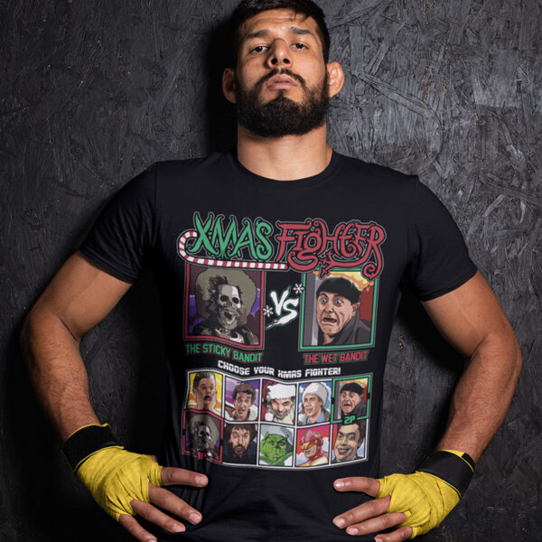 Xmas Fighter - Home Alone 2 Bandits TShirt