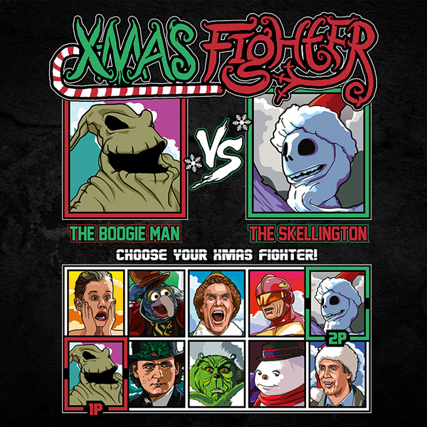 Xmas Fighter - Nightmare Before Christmas