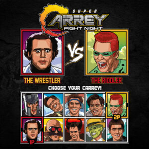 Jim Carrey Fight Night - Andy Kaufman vs The Riddler