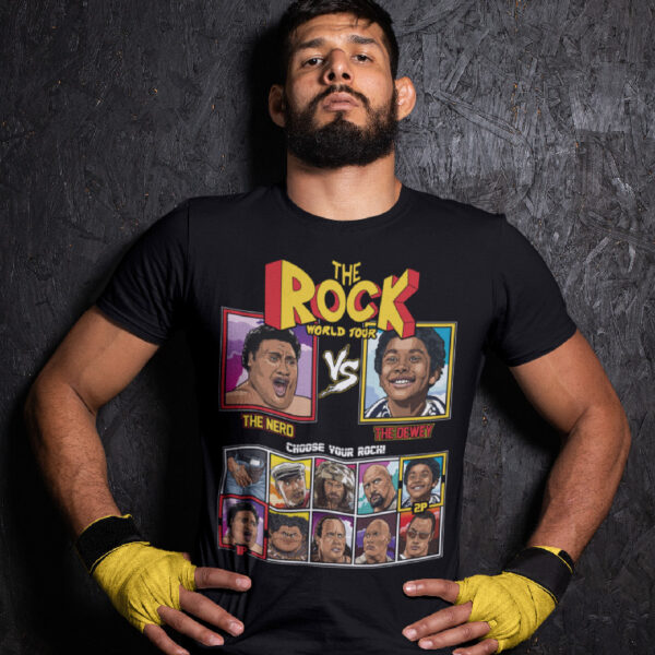 The Rock - Central Intelligence vs Young Rock TShirt