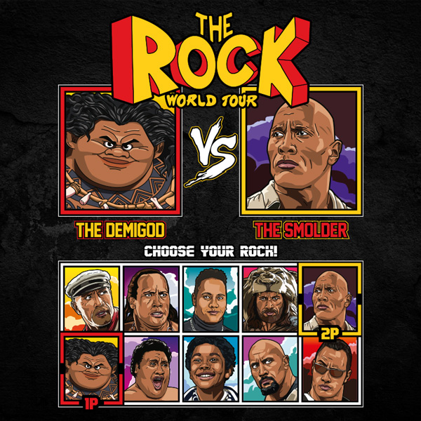 The Rock - Moana vs Jumanji