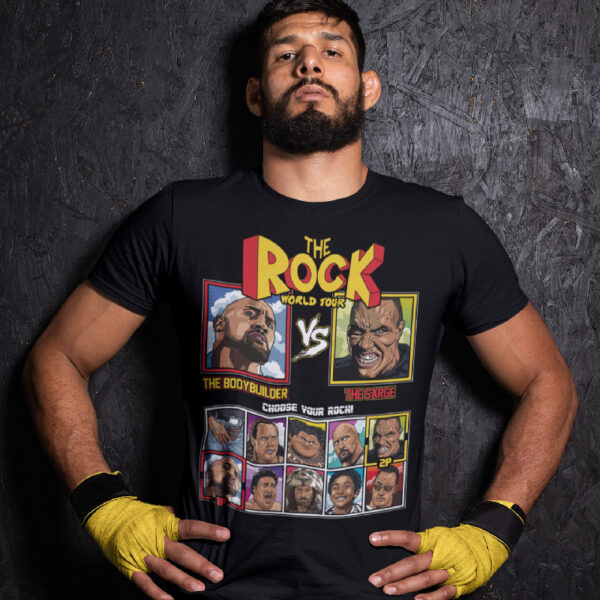 The Rock - Pain & Gain vs Doom T-Shirt - Image 2