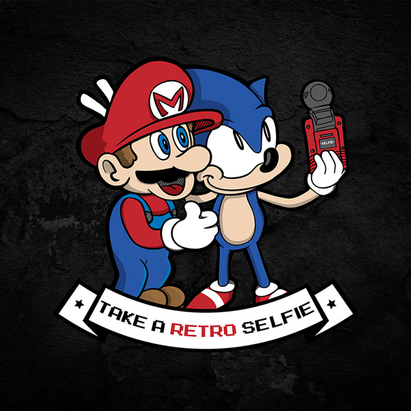 Retro Selfie Tshirt