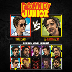 Robert Downey Jr Due Date vs Doctor Dolittle T-Shirt