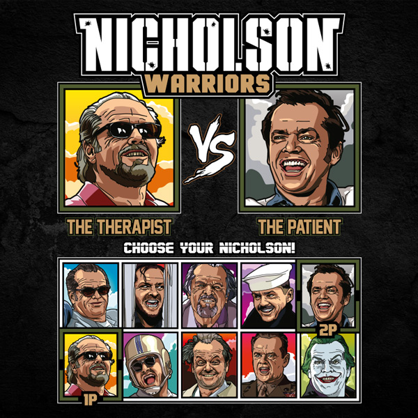Jack Nicholson Anger Management vs One Flew Over The Cuckoo's Nest