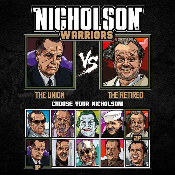Jack Nicholson Hoffa vs About Schmidt