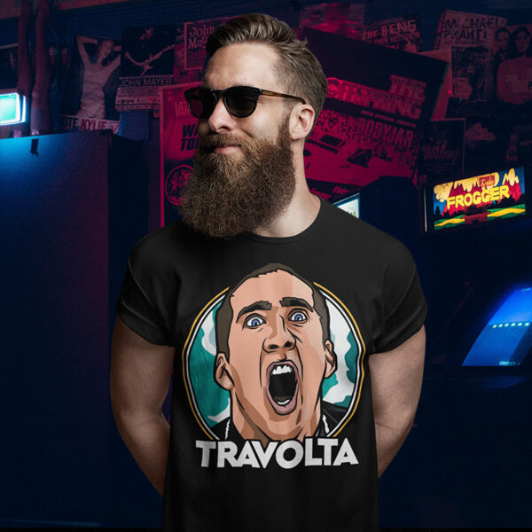 John Travolta Nicolas Cage T-Shirt