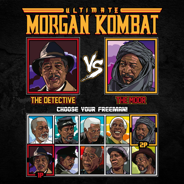 Morgan Freeman Seven vs Robin Hood Prince of Thieves