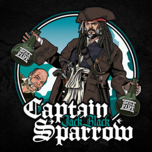 Captain Jack Black Sparrow