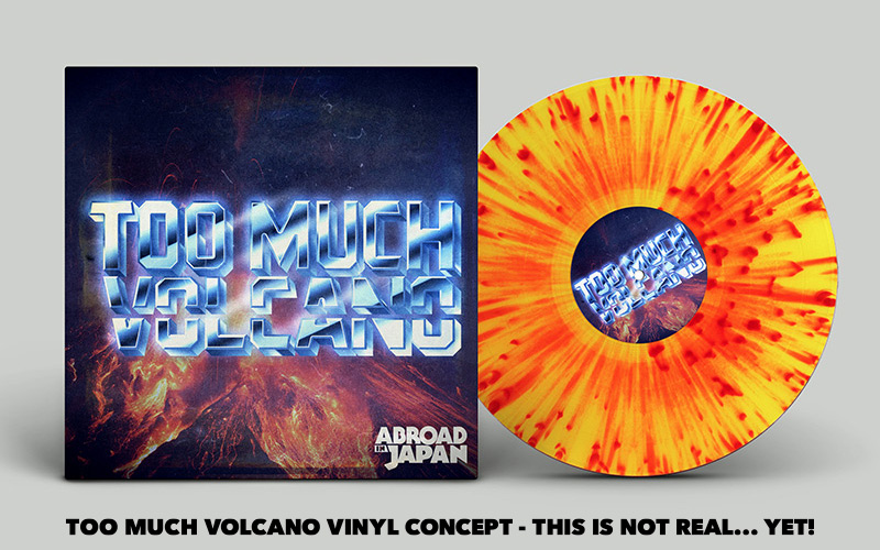 Too Much Volcano Album Art