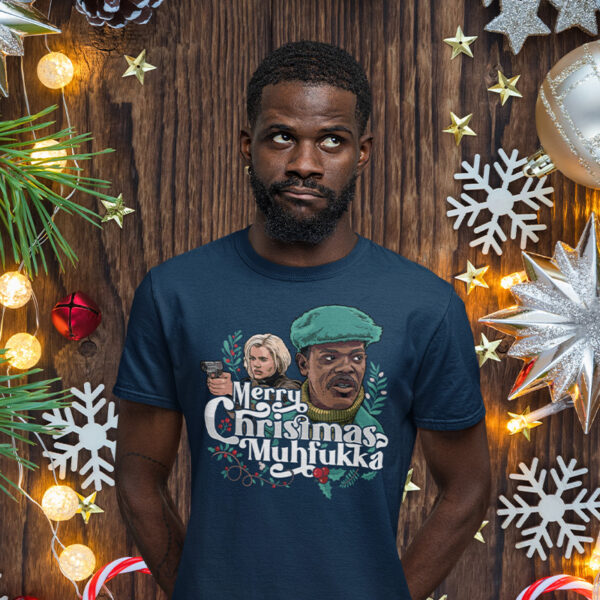 Samuel L Jackson Christmas Tshirt